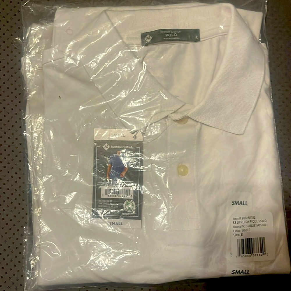 Propper Men's Uniform Cotton Polo - White-New-Small